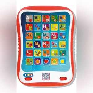 Kids Learning Tablet Toy Learn ABCs Sounds Letters Shapes Music & Words 2 Year